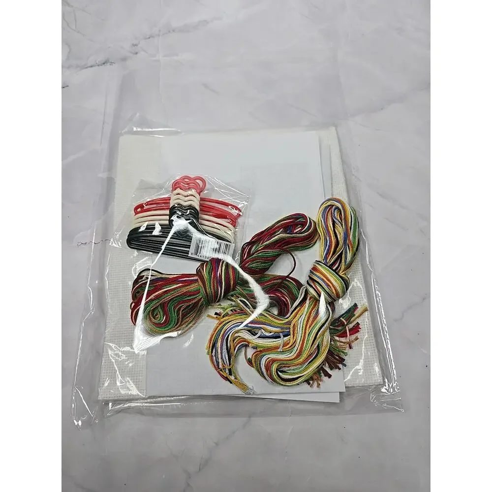 Herrschners Christmas Time Banners Cross Stitch Kit